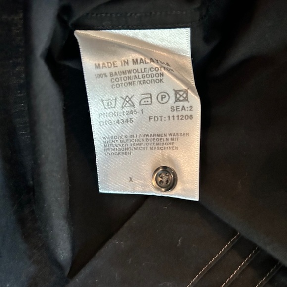 BOSS Hugo Boss Men’s Black Button Down Dress Shirt. Size 17 neck - Picture 3 of 10